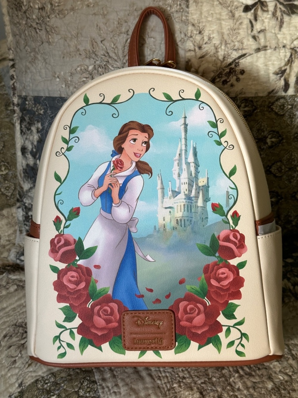 Beautiful Loungefly feating Belle, Beauty and the Beast. NWTs